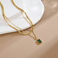 Two Layered Pendant Necklace | Just Lil Things at Broadway