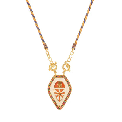 Emblem Pendant Chain‚Äù Necklace jltn1453 | Just Lil Things at Broadway