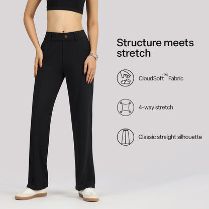 Ultimate Straight Trousers | Blissclub at Broadway
