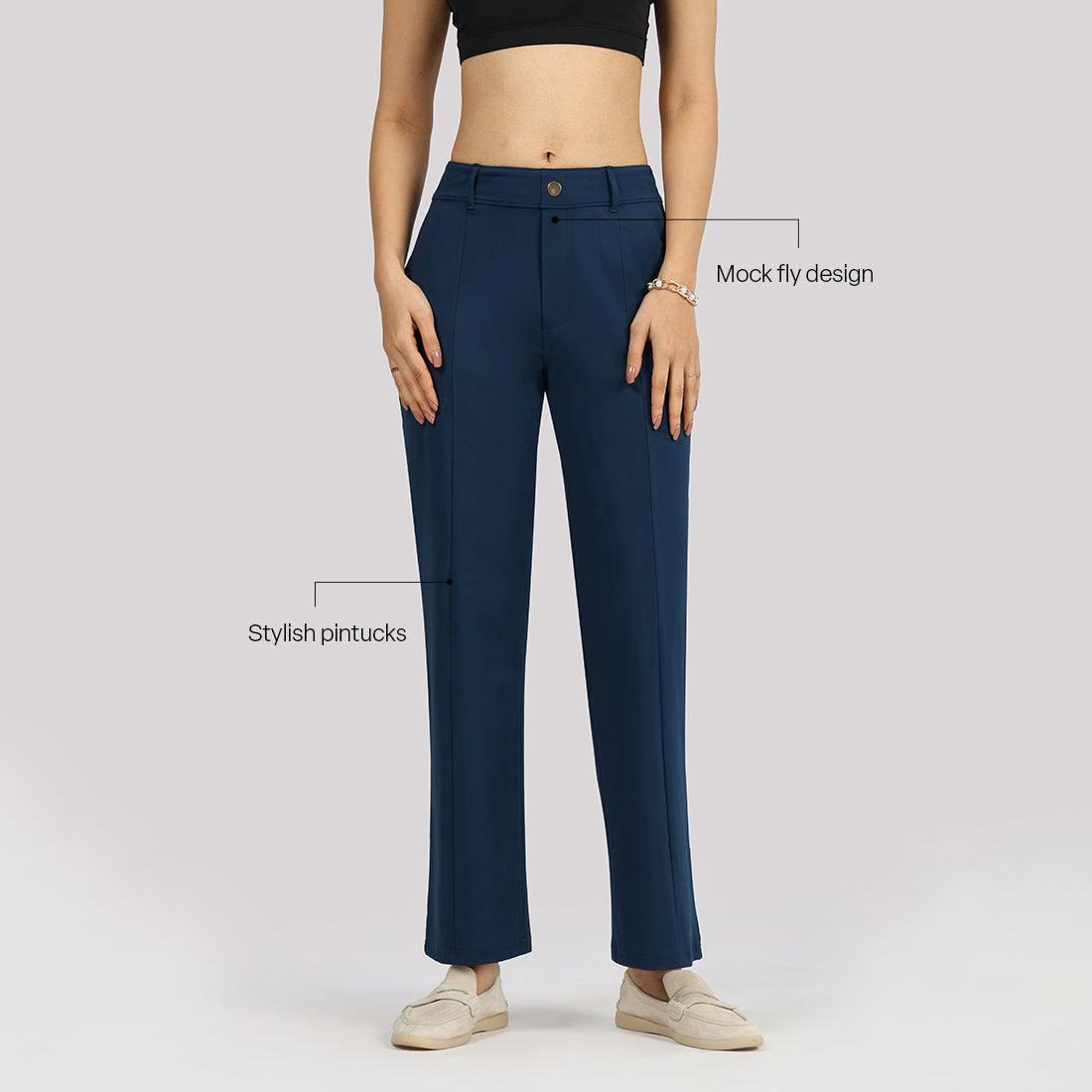 Ultimate Straight Trousers | Blissclub at Broadway