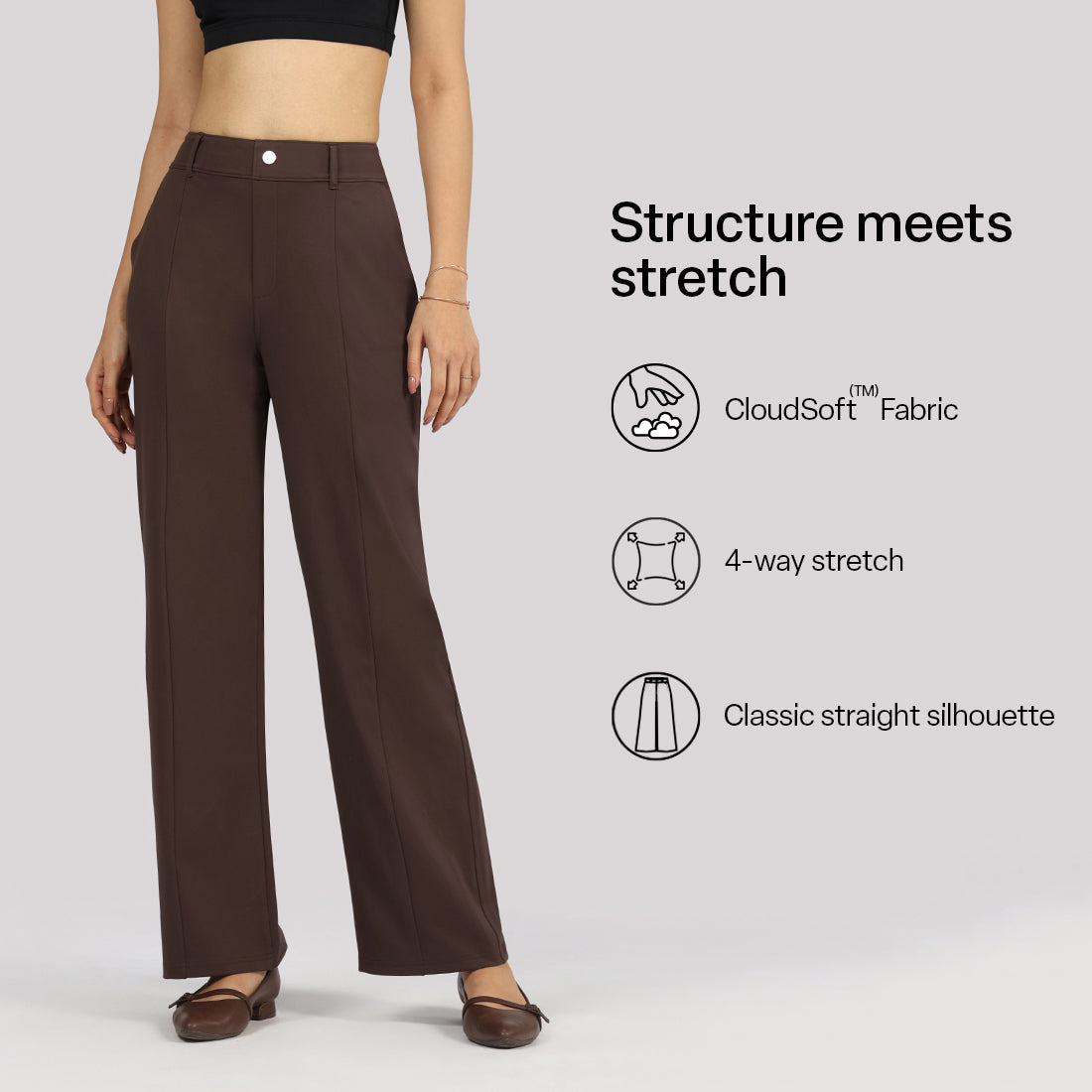 Ultimate Straight Trousers | Blissclub at Broadway