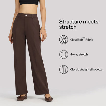 Ultimate Straight Trousers | Blissclub at Broadway