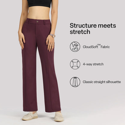Ultimate Straight Trousers | Blissclub at Broadway