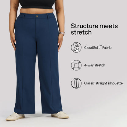 Ultimate Straight Trousers | Blissclub at Broadway