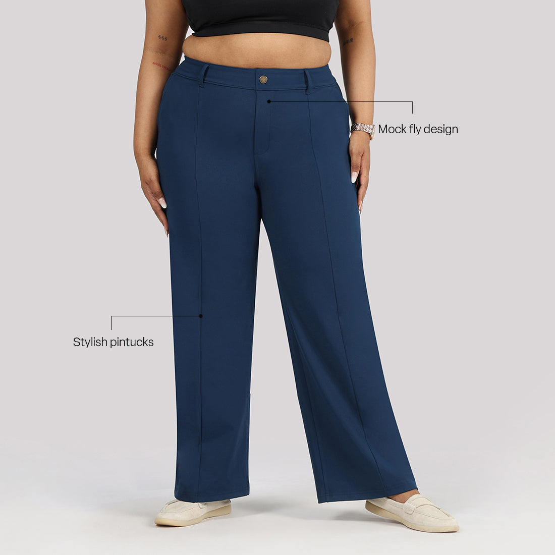 Ultimate Straight Trousers | Blissclub at Broadway