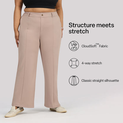 Ultimate Straight Trousers | Blissclub at Broadway