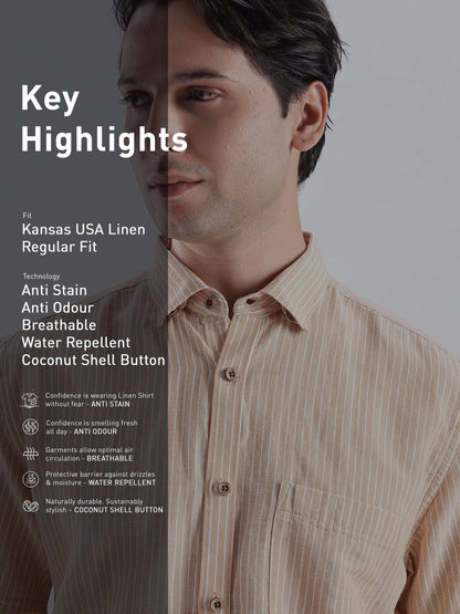Shirt | Anti Stain Anti Odor Water Repellent  CINNAMONDREAM SHIRT