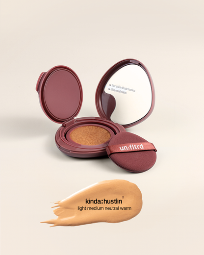 Almost ready- cushion foundation | un:fltrd at Broadway