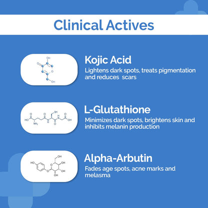 Kojic Acid + Glutathione Daily Syndet Soap with L-Glutathione & Alpha Arbutin - 75 g (Pack of 2)