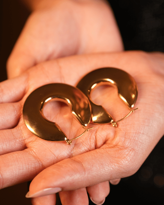 Kundal Hoops | Nish Hair X Evil Eye Jewel