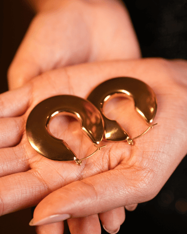 Kundal Hoops | Nish Hair X Evil Eye Jewel