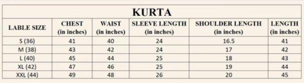Size Guide
