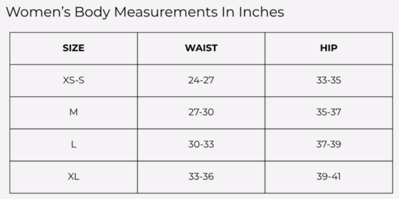 Size Guide