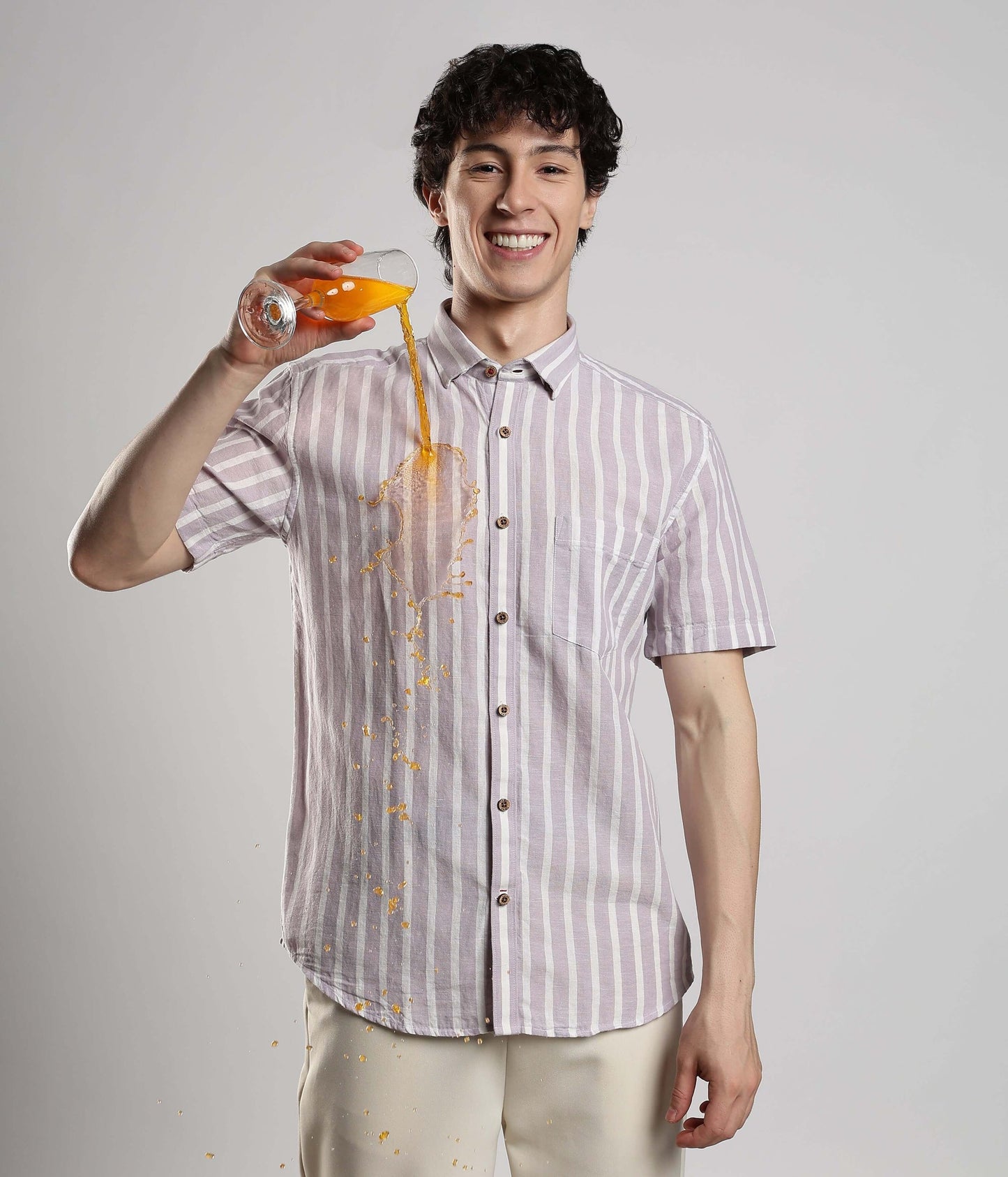 Shirt | Anti Stain Anti Odor Water Repellent  LILACHAZE SHIRT