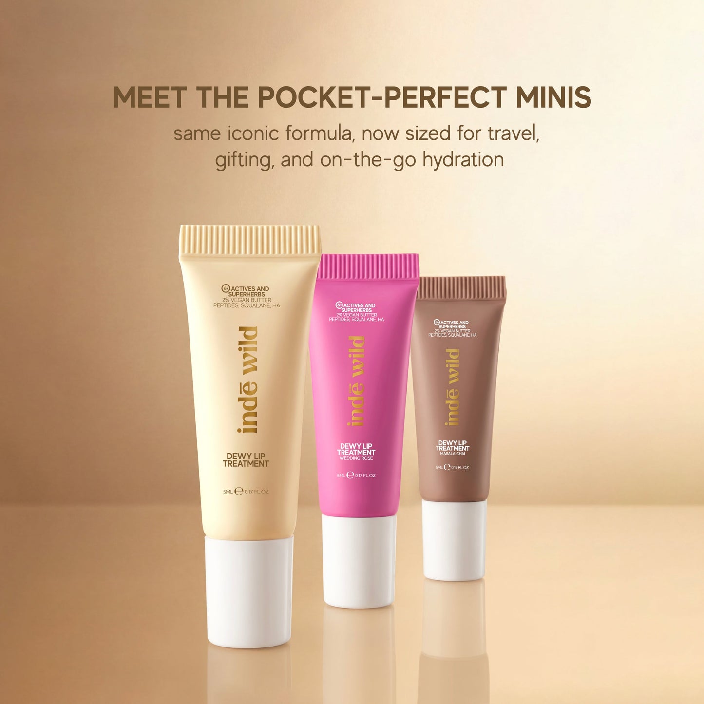 Dewy Lip Treatment Minis Kit | indē wild at Broadway