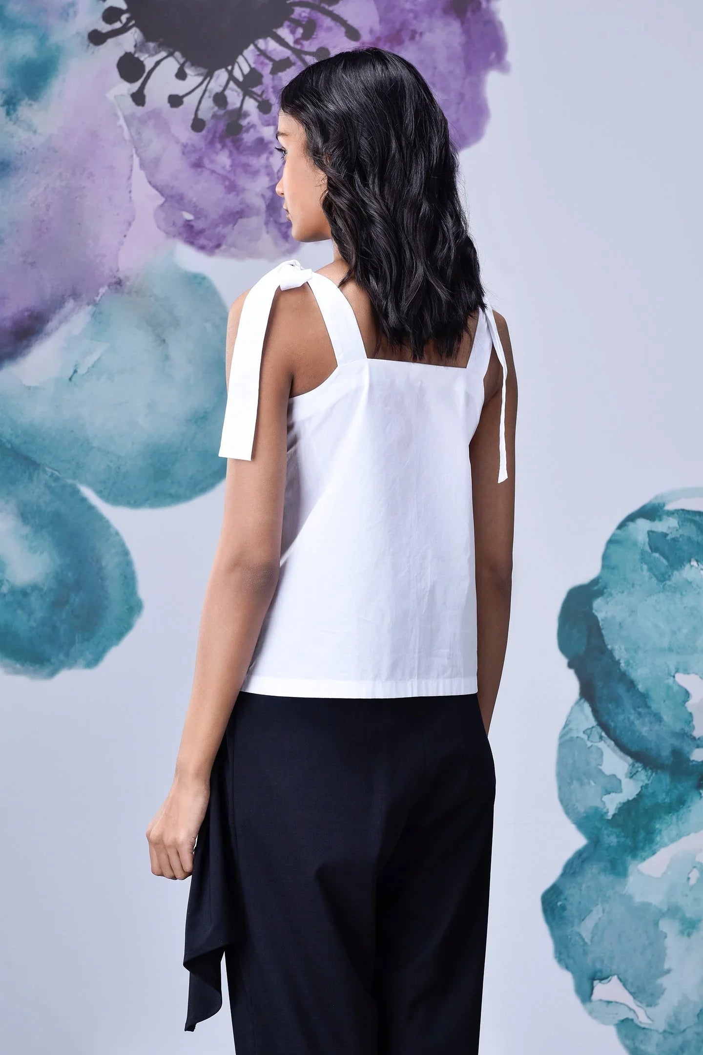 Living Flower Relaxed fit Embroidery top