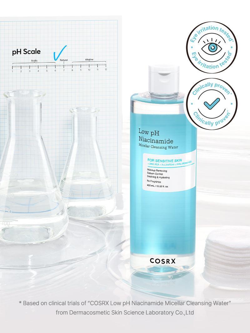 Low pH Niacinamide Micellar Cleansing Water | Cosrx at Broadway