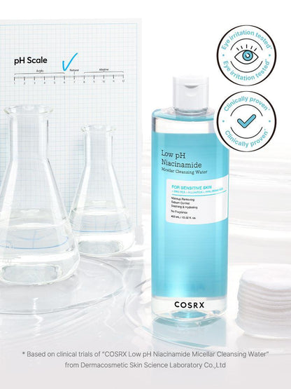 Low pH Niacinamide Micellar Cleansing Water | Cosrx at Broadway