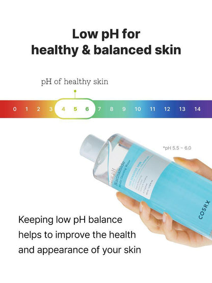 Low pH Niacinamide Micellar Cleansing Water | Cosrx at Broadway
