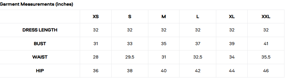 Size Guide