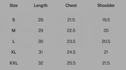 Size Guide
