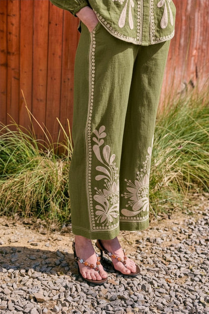 Sera 100% Linen Pants