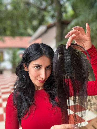 Magic Hair Topper â Clipless Scalp Coverage Solution