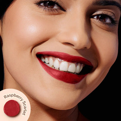 Moisture Matte Longstay Lipstick 07 Raspberry Scarlet
