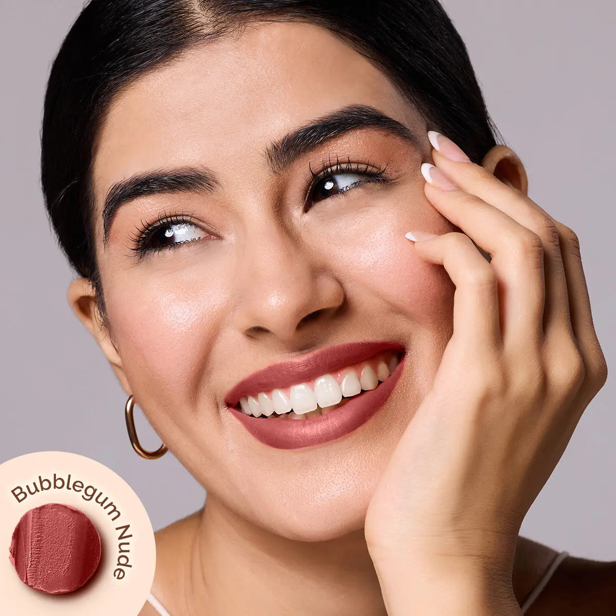 Moisture Matte Longstay Lipstick - 05 Bubblegum Nude