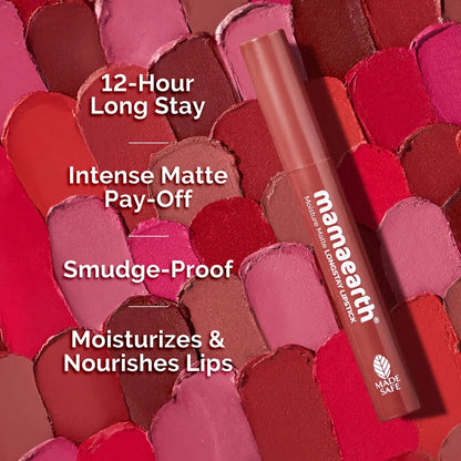 Moisture Matte Longstay Lipstick - 05 Bubblegum Nude