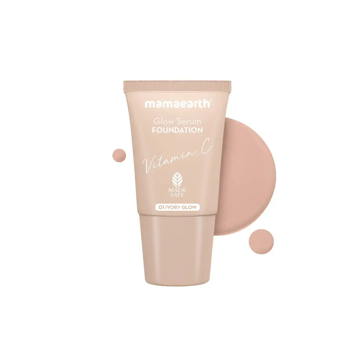 Mamaearth Glow Serum Foundation-01 Ivory Glow