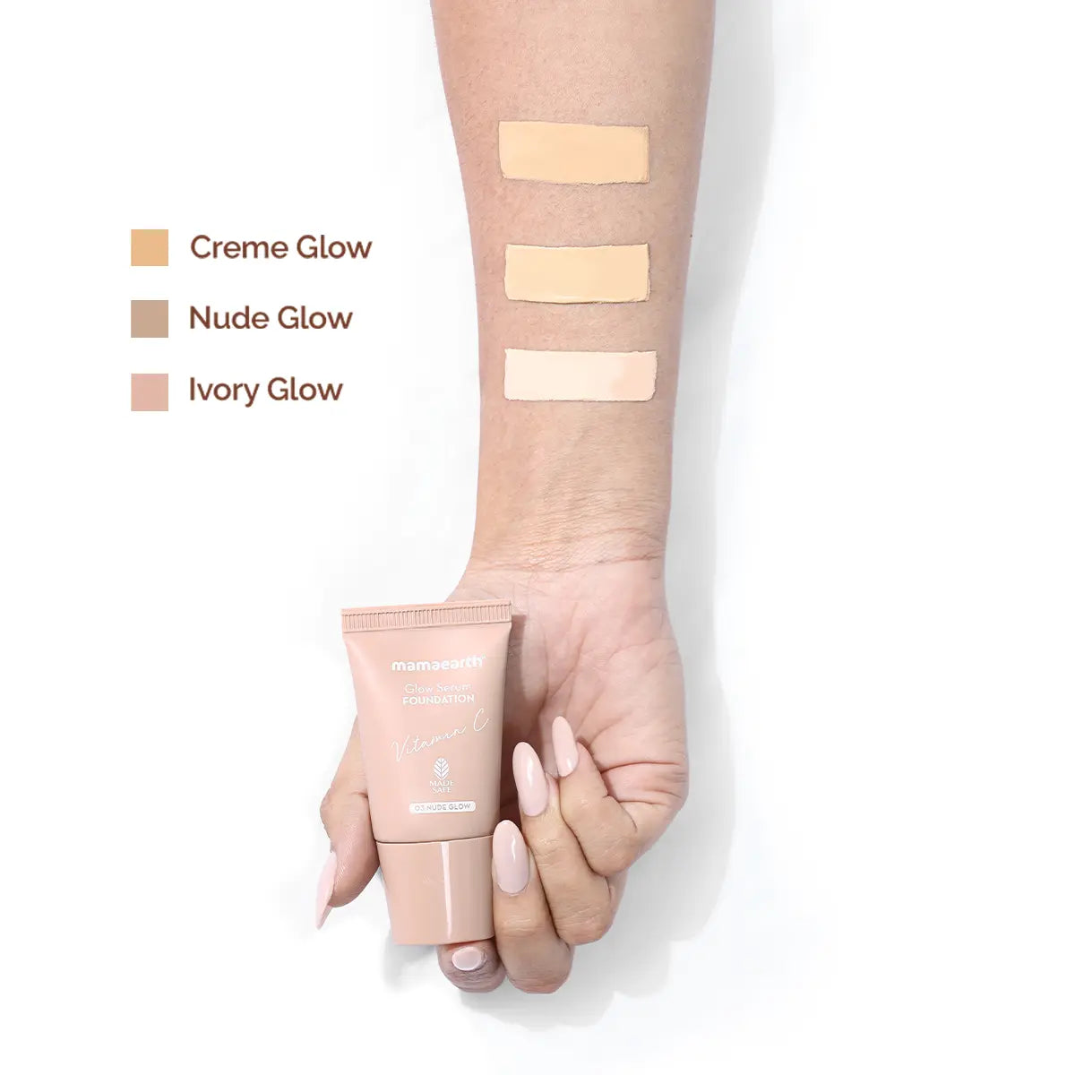 Mamaearth Glow Serum Foundation-01 Ivory Glow
