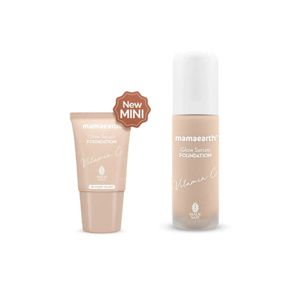 Mamaearth Glow Serum Foundation-01 Ivory Glow
