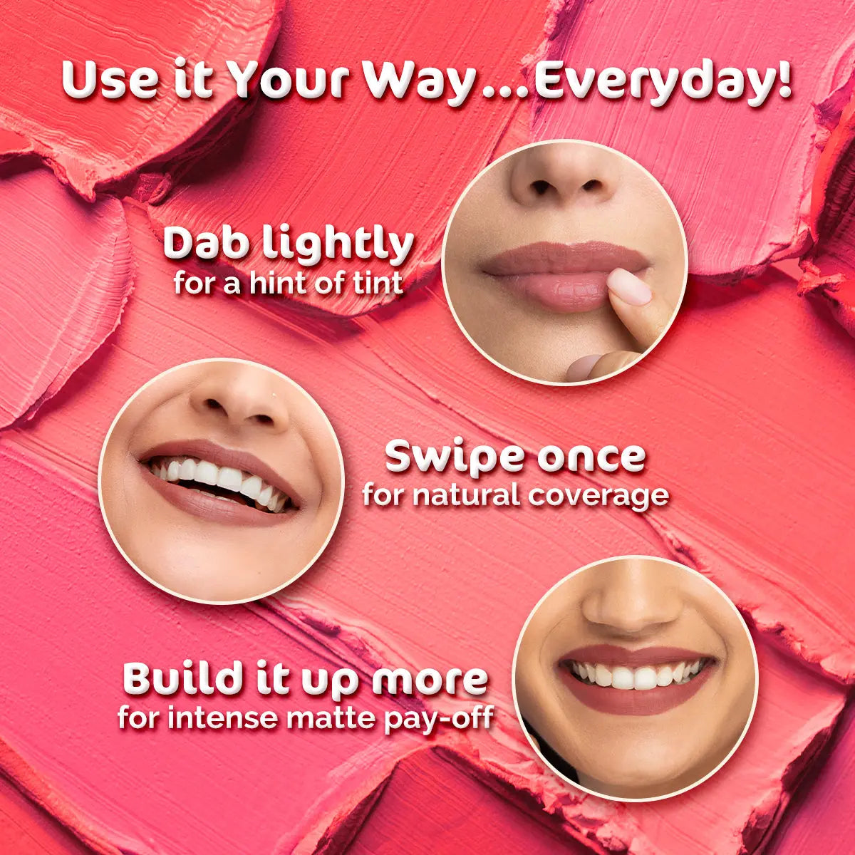 Creamy Matte Long Stay Lipstick 05 Tulip Magenta
