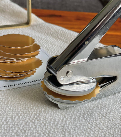 Matte Gold Embossing Cards | Custom Embosser Accessory India