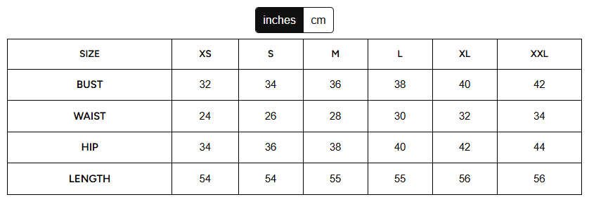Size Guide