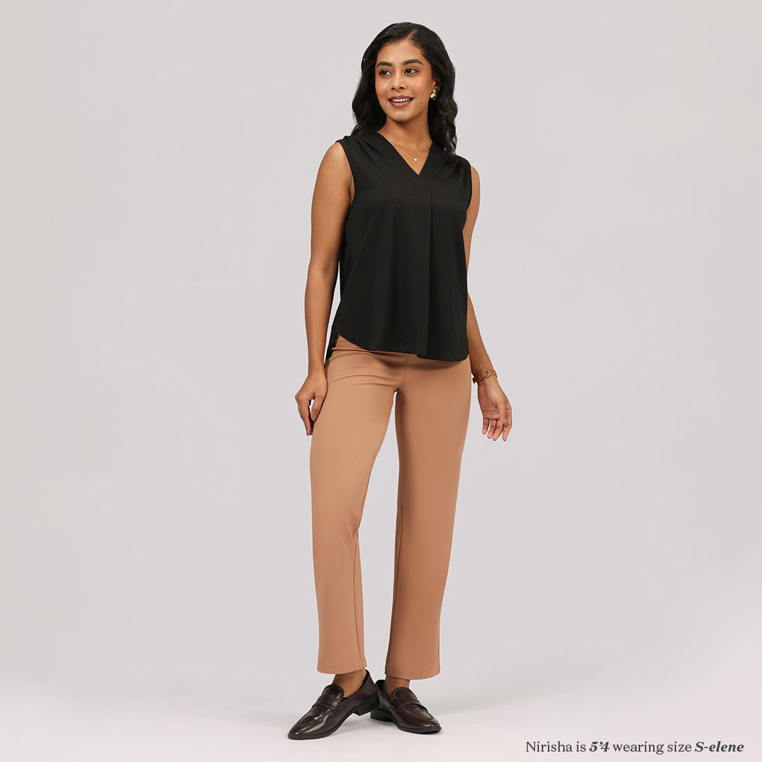 Cotton Pro Sleeveless Work Top | Blissclub at Broadway