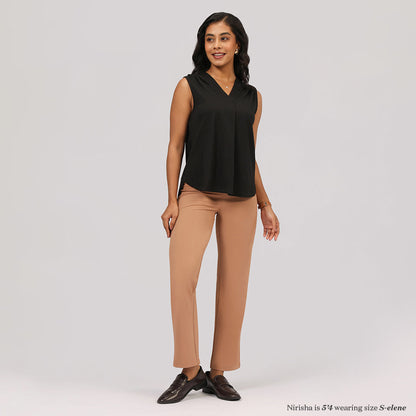 Cotton Pro Sleeveless Work Top | Blissclub at Broadway