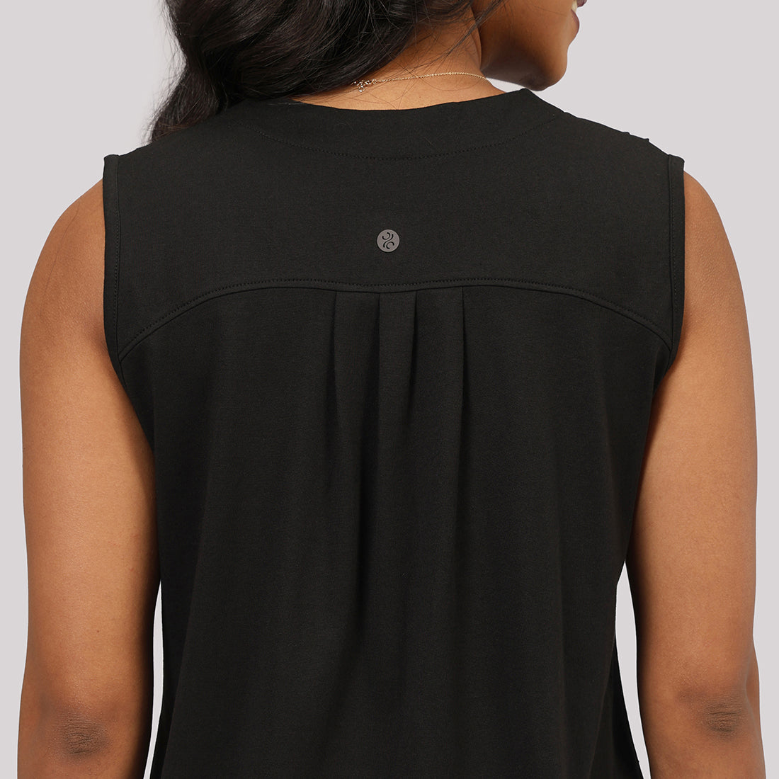 Cotton Pro Sleeveless Work Top | Blissclub at Broadway