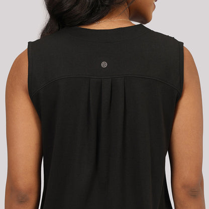 Cotton Pro Sleeveless Work Top | Blissclub at Broadway