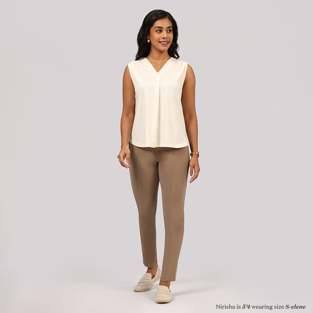 Cotton Pro Sleeveless Work Top | Blissclub at Broadway