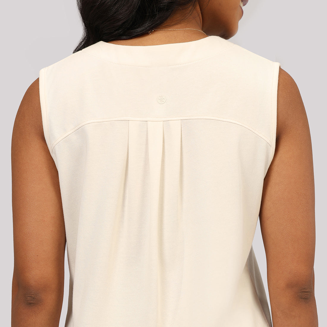 Cotton Pro Sleeveless Work Top | Blissclub at Broadway
