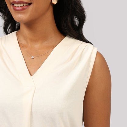 Cotton Pro Sleeveless Work Top | Blissclub at Broadway