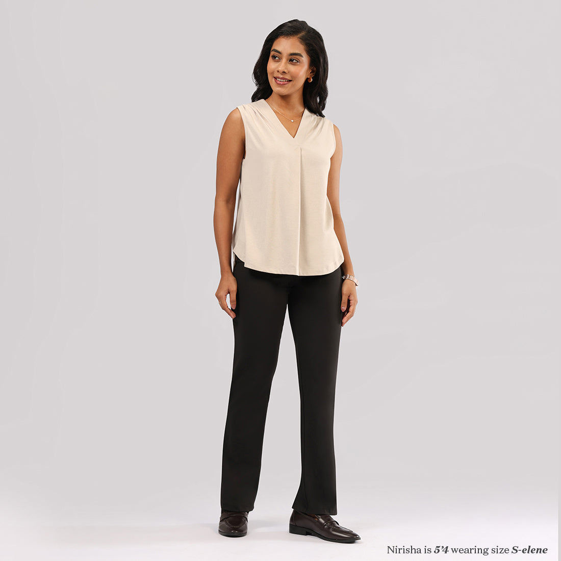Cotton Pro Sleeveless Work Top | Blissclub at Broadway