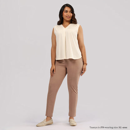 Cotton Pro Sleeveless Work Top | Blissclub at Broadway