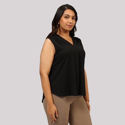 Cotton Pro Sleeveless Work Top | Blissclub at Broadway