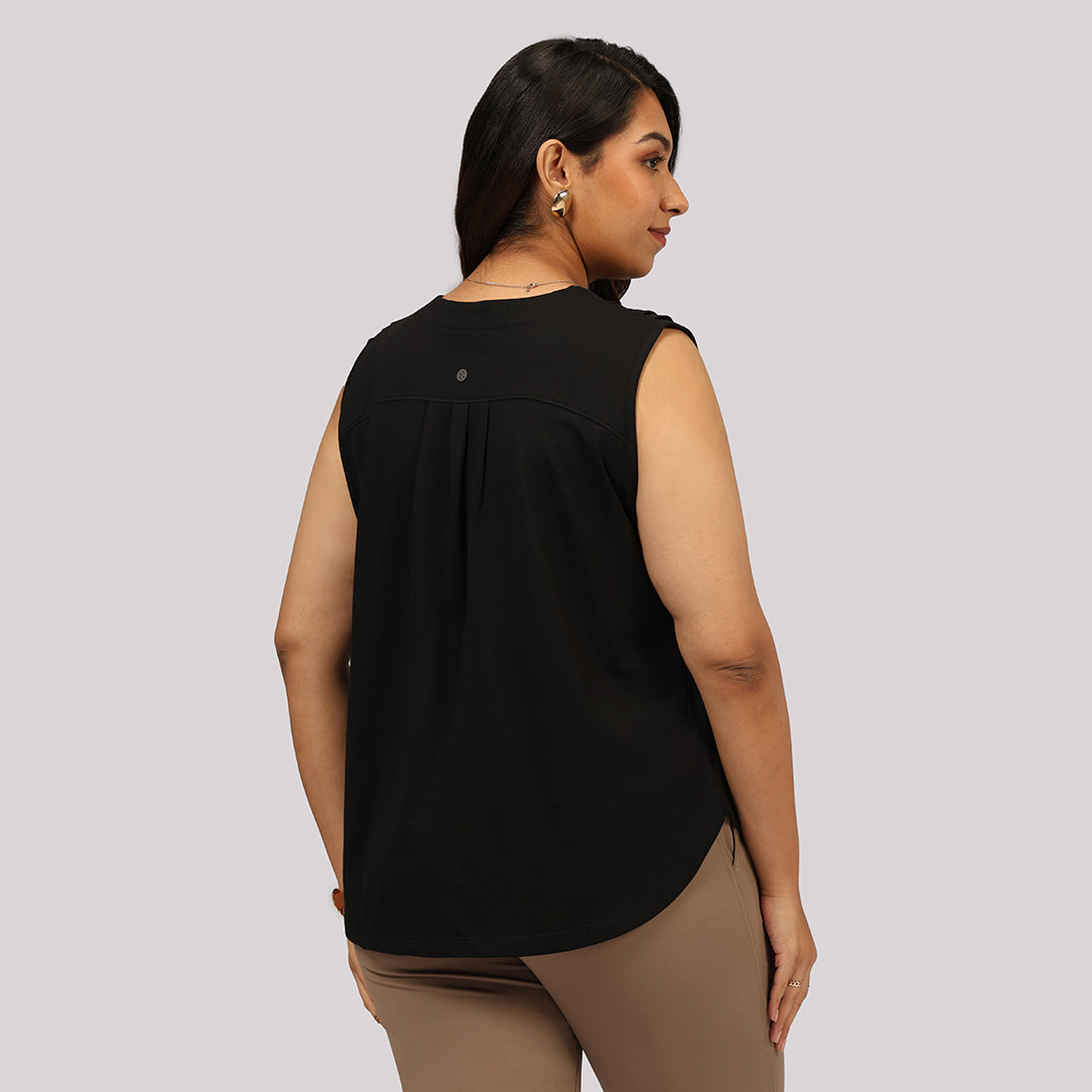 Cotton Pro Sleeveless Work Top | Blissclub at Broadway