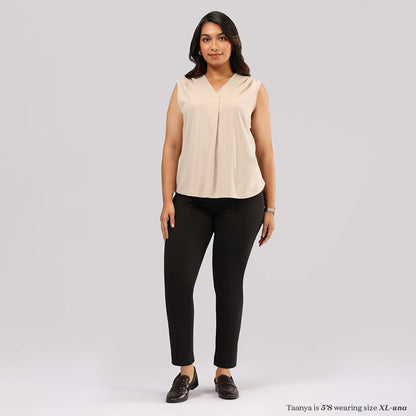 Cotton Pro Sleeveless Work Top | Blissclub at Broadway