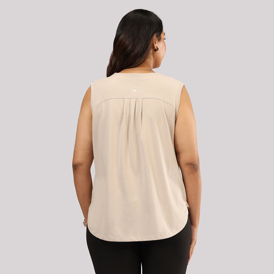 Cotton Pro Sleeveless Work Top | Blissclub at Broadway