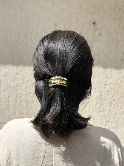 Metal Hair Ties - Set of 3 | Hair Jewellery | Nish Hair X Evil Eye Jewel